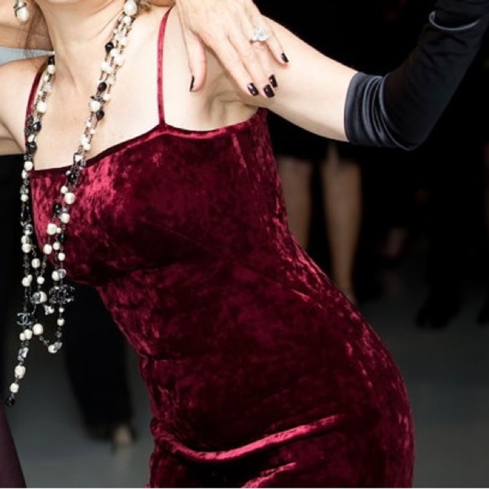 Black Halo Eve long dress